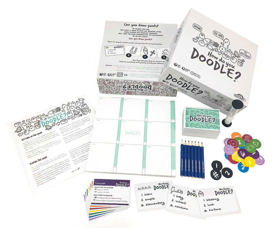 How Do You Doodle? Drawing & Guessing Game