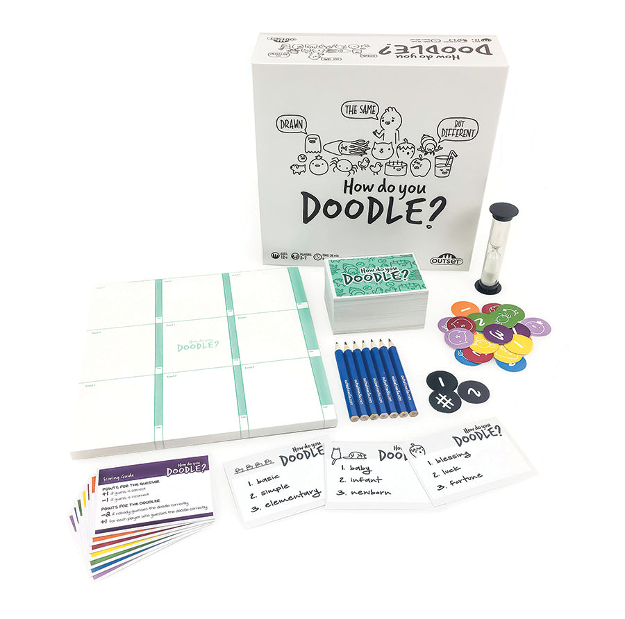 How Do You Doodle? Drawing & Guessing Game