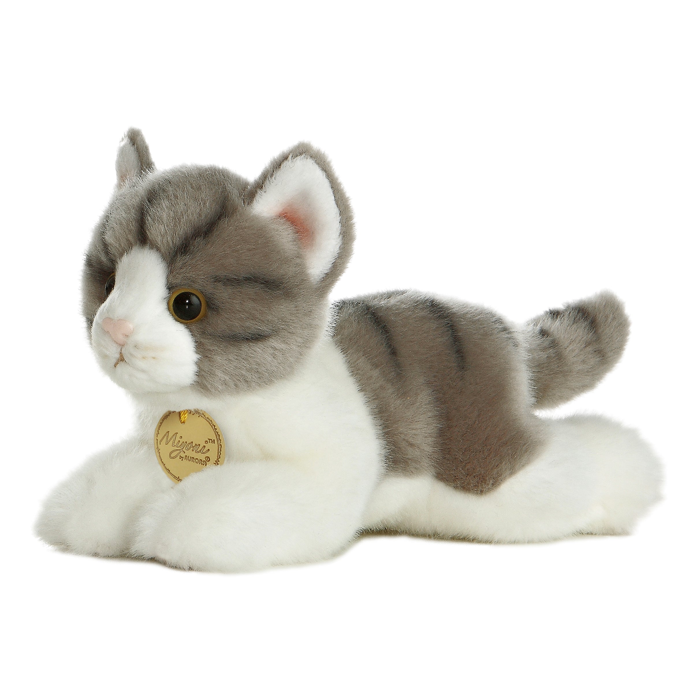 Grey Tabby Kitten 9"