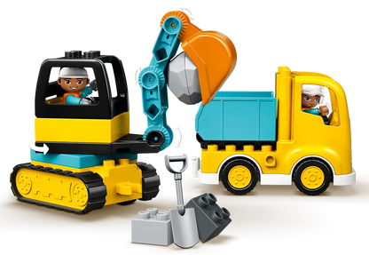 Duplo - Truck & Tracked Excavator