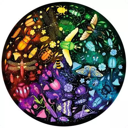 Insects 500 pc Round Puzzle