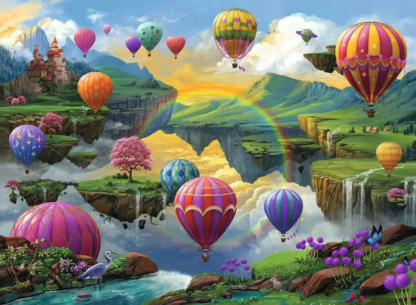 Air Balloon Valley 500 Pc Puzzle