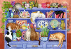 Cats on the Shelf 200 Pc Puzzle