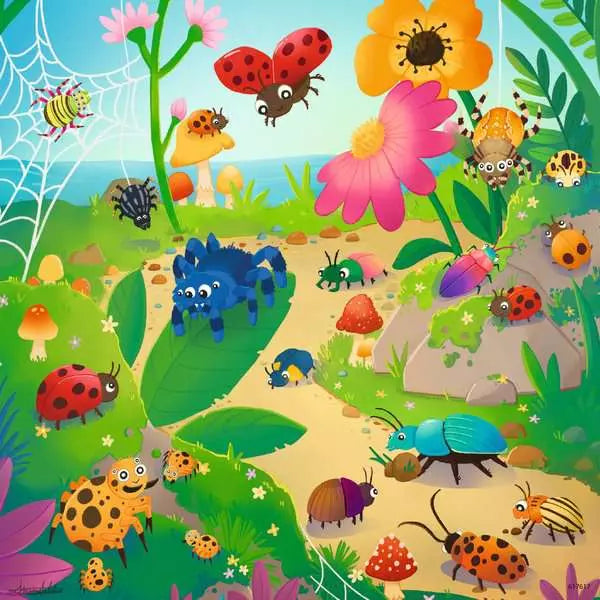 Bugs, Bugs, Bugs 3x49pc Puzzle