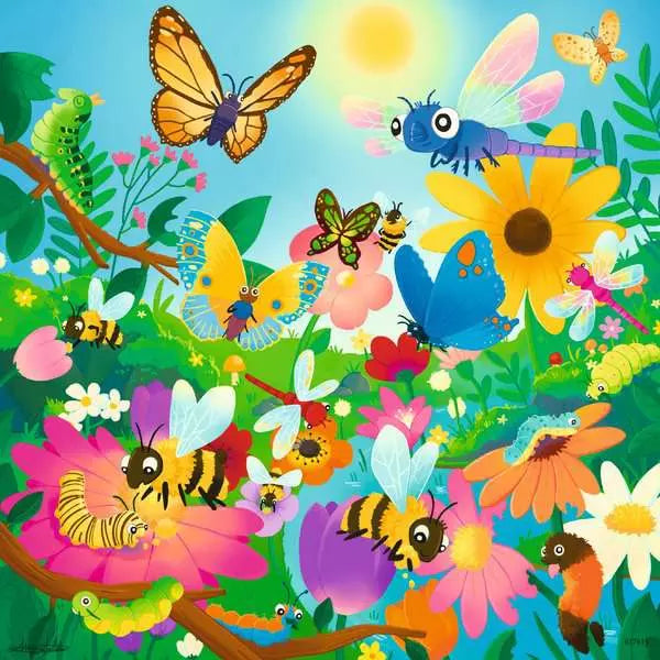 Bugs, Bugs, Bugs 3x49pc Puzzle