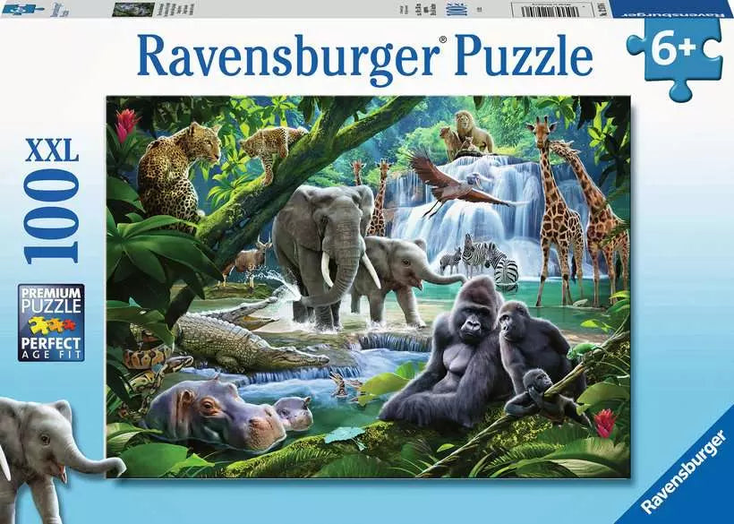 Jungle Animals 100pc Puzzle