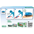 BRIO World Pull Back Train - Toy Train for Kids Aged 3 Years Up