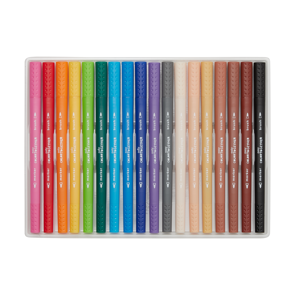 Color Together: Brush & Fine Tip Double-Ended Mark