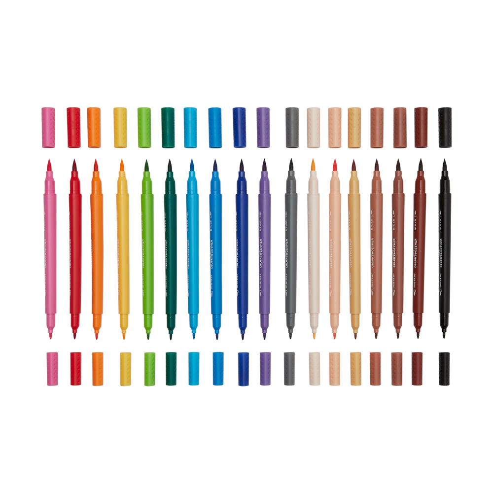 Color Together: Brush & Fine Tip Double-Ended Mark