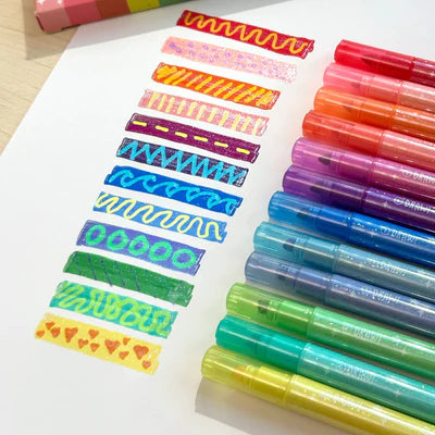 Switch-eroo!: Sparkle Glittery Color-Changing Markers