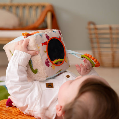 Soft Activity Cube - Dino - Sensory Toy