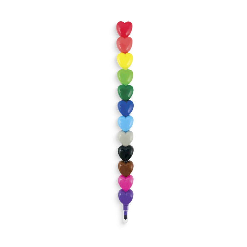 Heart to Heart - Stacking Crayons