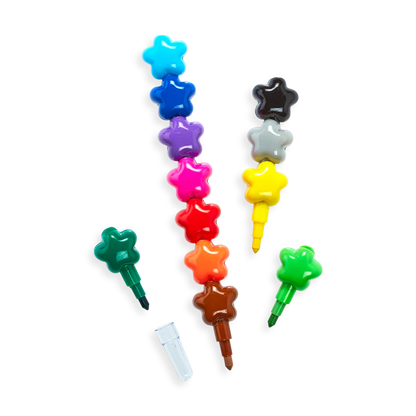 Stack of Stars - Stacking Crayons