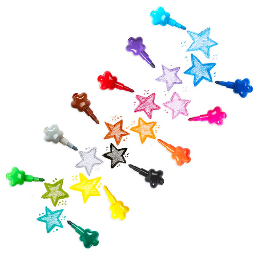Stack of Stars - Stacking Crayons