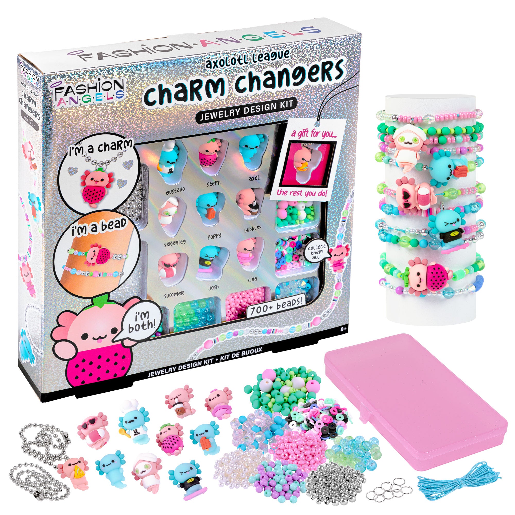 Charmchangers Jewelry Design Kit- Axolotl