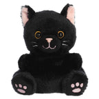 Aurora Palm Pals Twilight Black Cat 5 inch plush