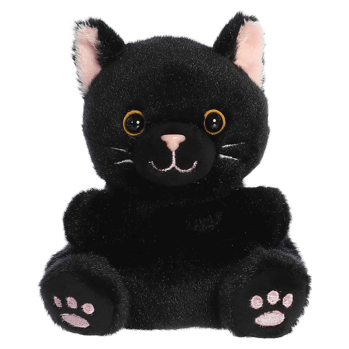 Aurora Palm Pals Twilight Black Cat 5 inch plush