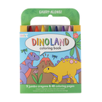 Carry Along Dinoland Colouring Book