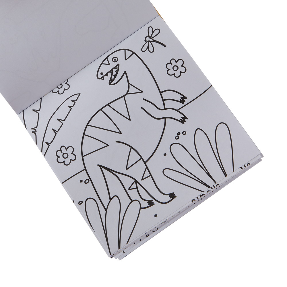 Carry Along Dinoland Colouring Book