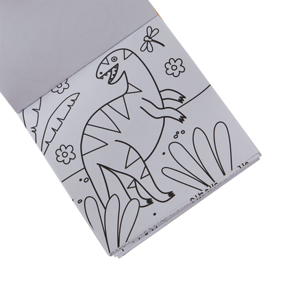 Carry Along Dinoland Colouring Book