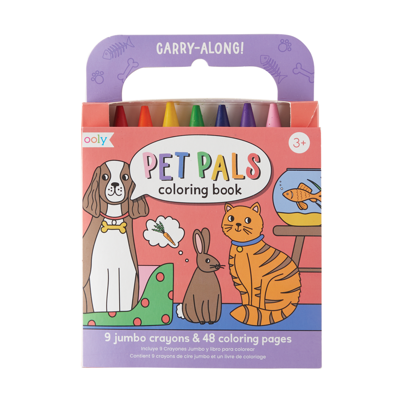 Carry Along Pet Pals Colouring Book