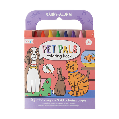 Carry Along Pet Pals Colouring Book