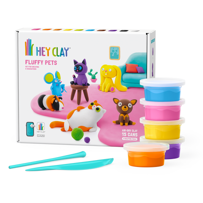 Clay Set - Fluffy Pets