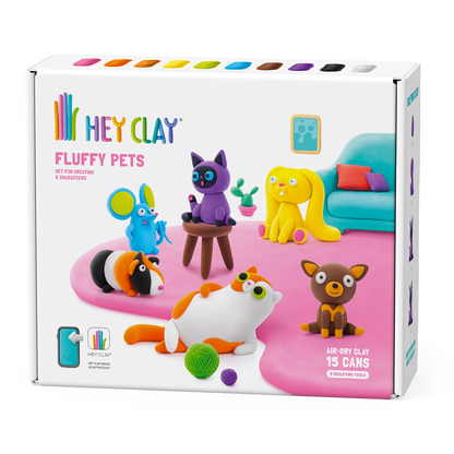 Clay Set - Fluffy Pets