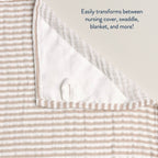 Multitasking Muslin (Breastfeeding cover, Swaddle, Blanket)