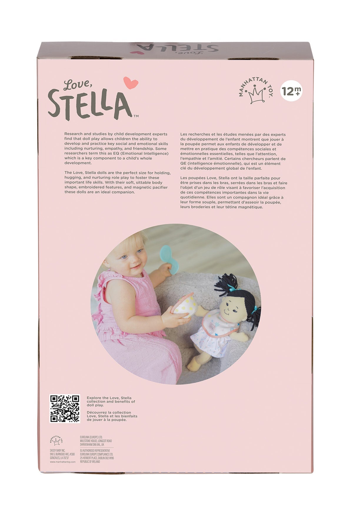 Love, Stella Fella Peach with Black Tuft
