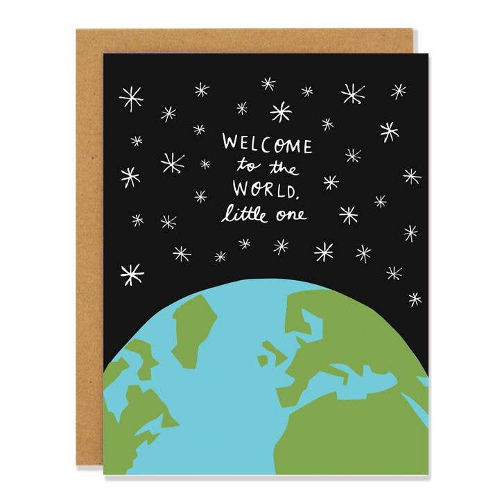 Welcome to the World - New Baby Card