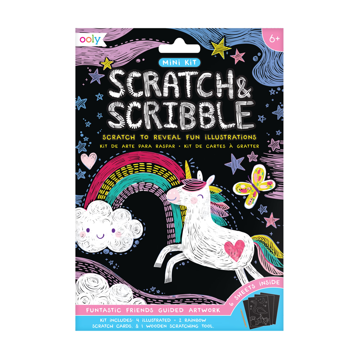 Scratch & Scribble: Funtastic Friends