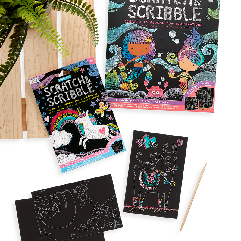 Scratch & Scribble: Funtastic Friends