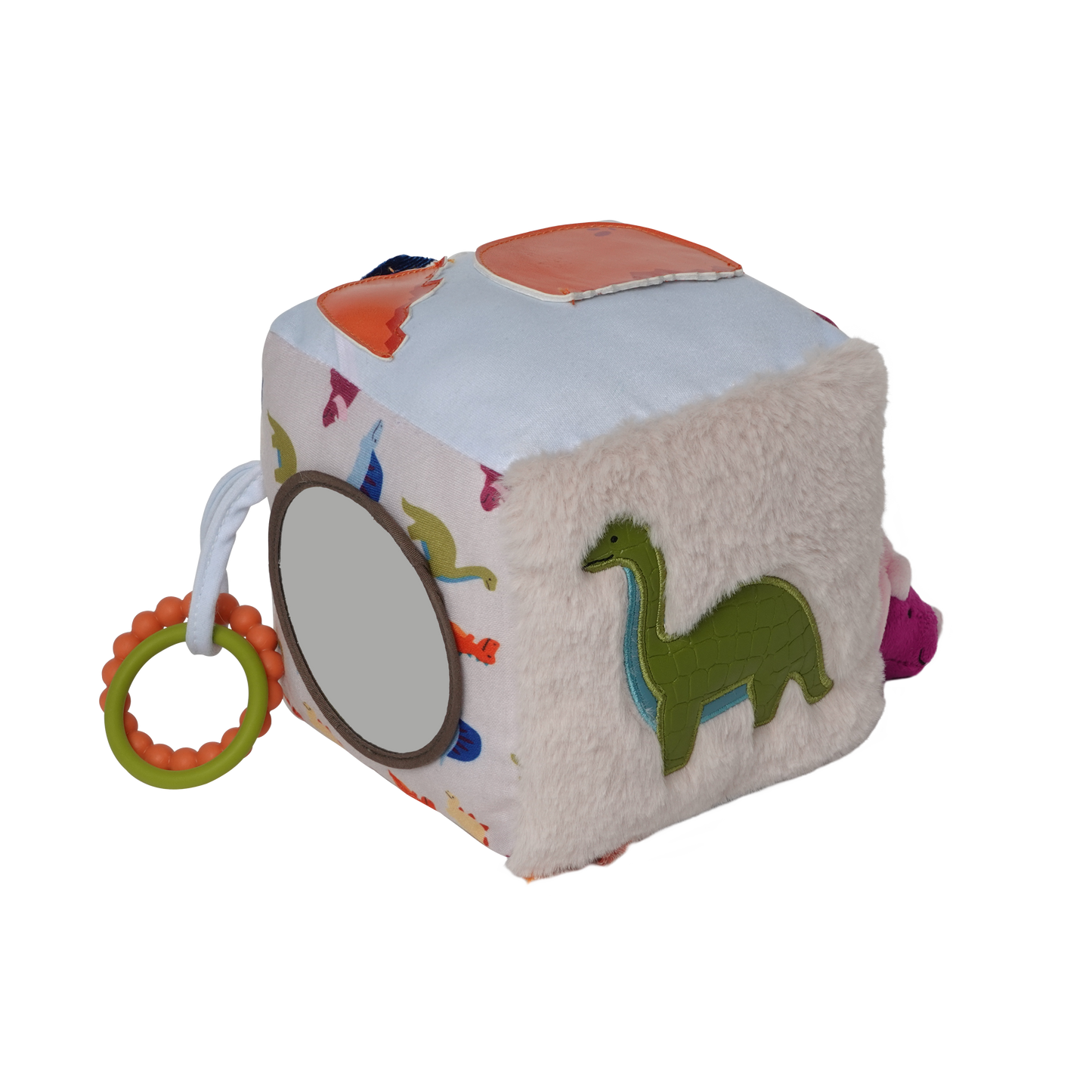 Soft Activity Cube - Dino - Sensory Toy