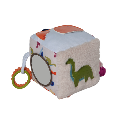 Soft Activity Cube - Dino - Sensory Toy