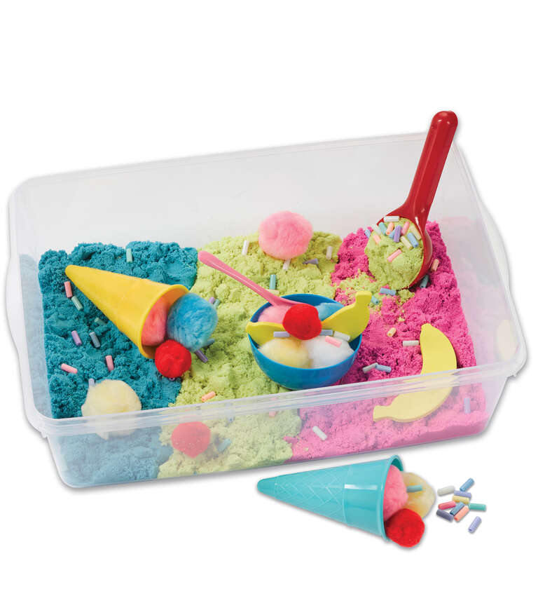 Sensory Bin Ice Cream Shop