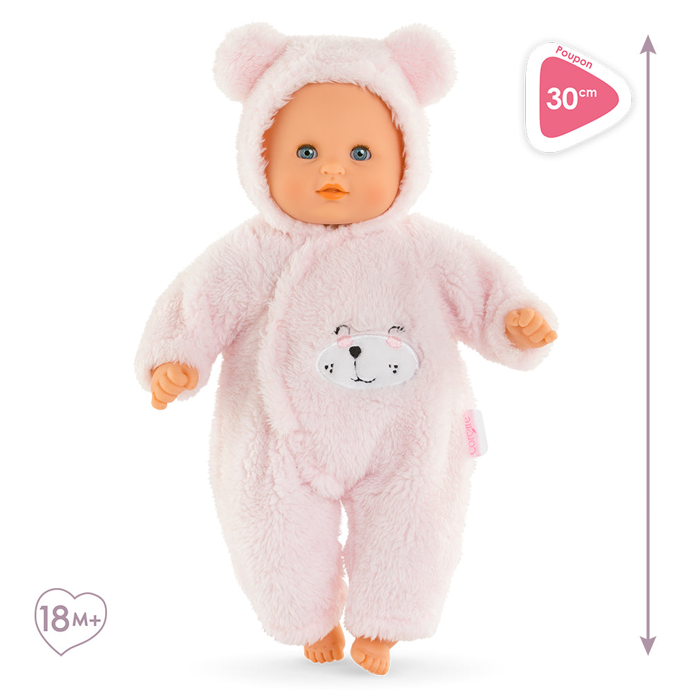 Mon Premier Poupon - Baby Calin - Loving Teddy Bear 12"