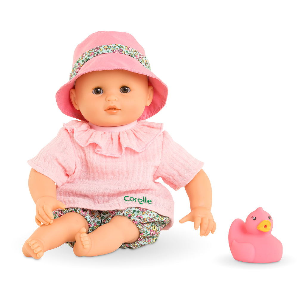 Mon Premier Poupon - Bath Baby doll - Coralie 12"