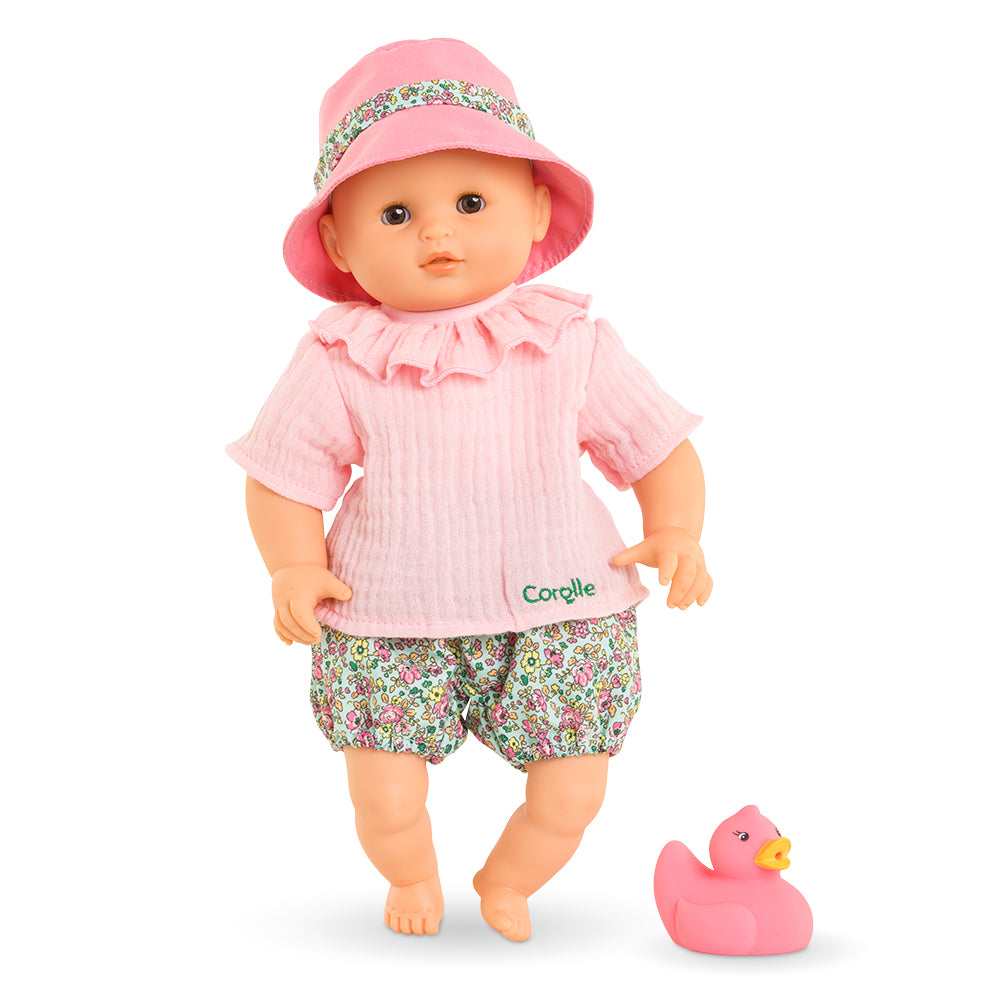 Mon Premier Poupon - Bath Baby doll - Coralie 12"