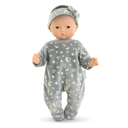 Outfit 12" - Pajamas Glow in The Dark & headband