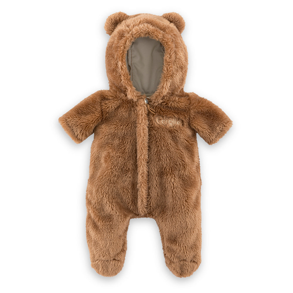 Corolle 12 inch Bunting Brown Bear outfit