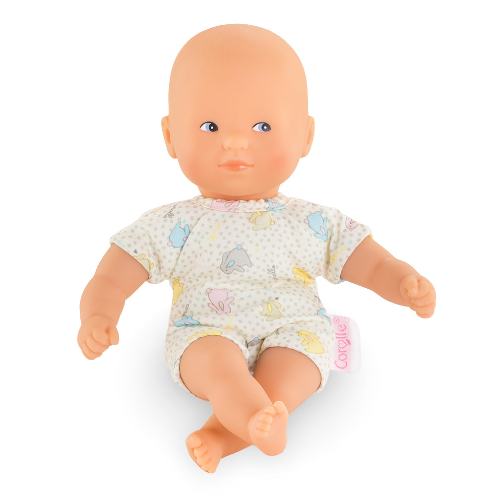 Mon Premier Poupon - Mini Calin - Bunnies Blue Eyes 8"