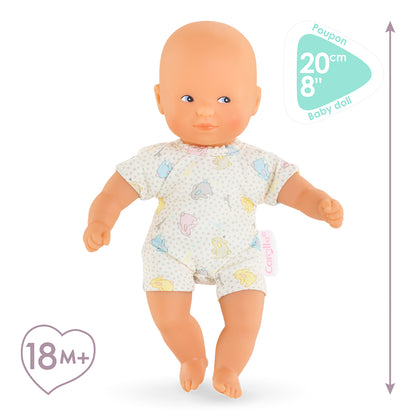 Mon Premier Poupon - Mini Calin - Bunnies Blue Eyes 8"