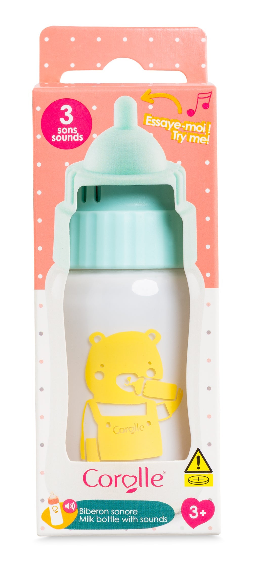 Corolle Milk Bottle with Sounds