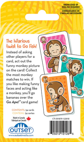 Go Ape! Card Game
