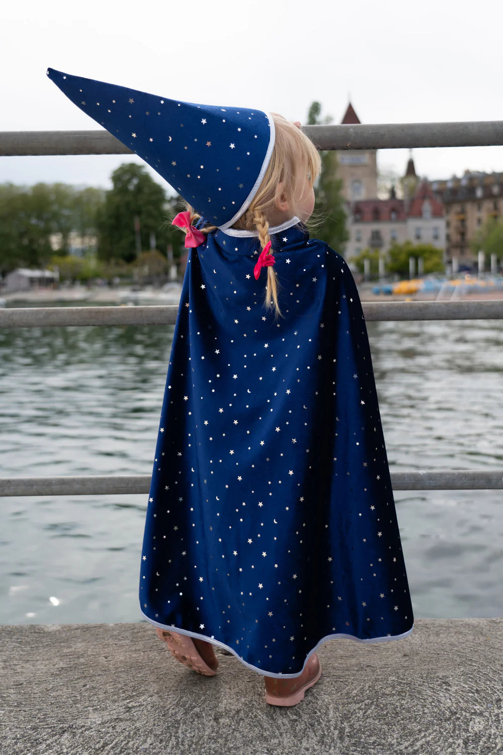 Sparkle Wizard Cape & Hat