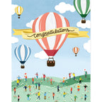 Congrats Balloons Card