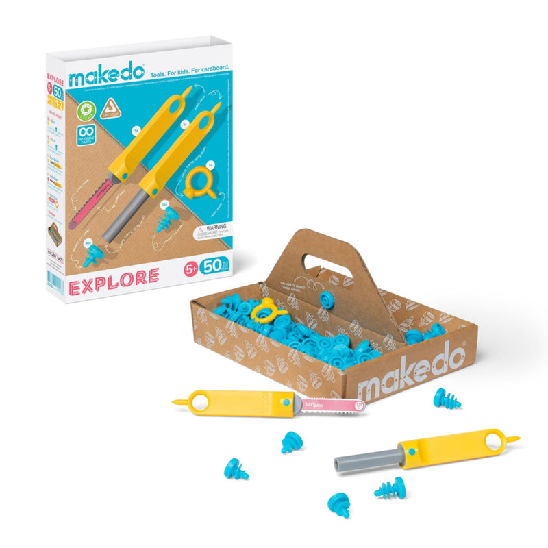Makedo EXPLORE Kit - 50pc