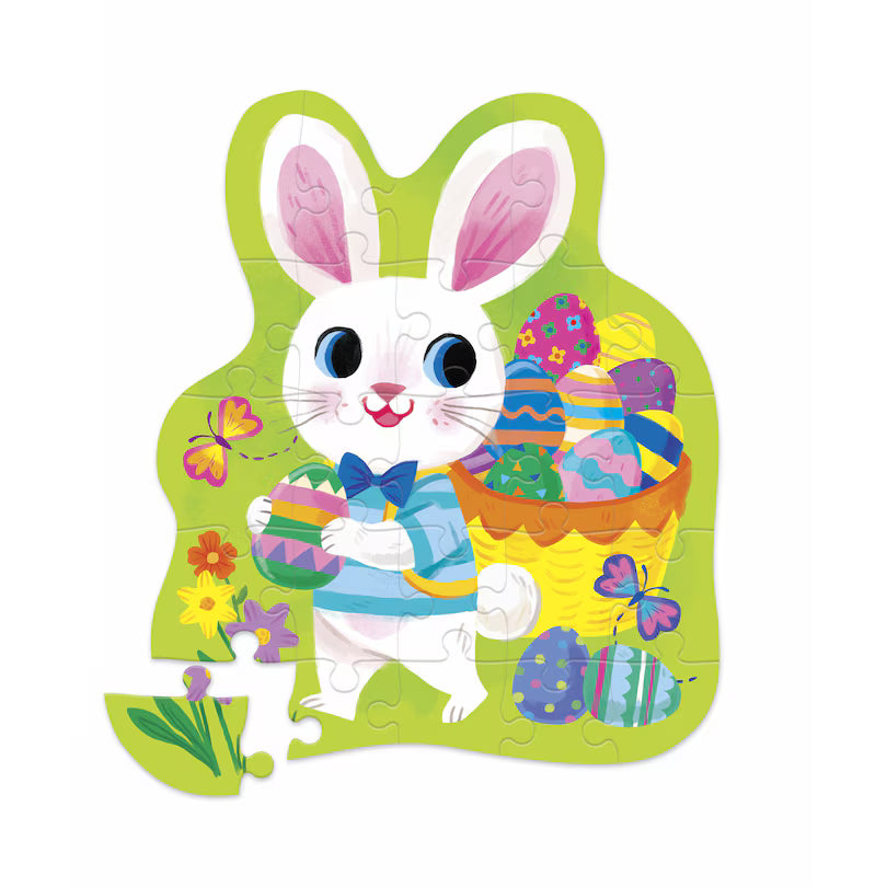 24-Pc Shaped Box Puzzle/Easter Bunny