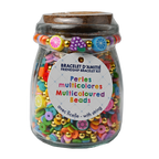 DIY Bead Jar Multicoloured